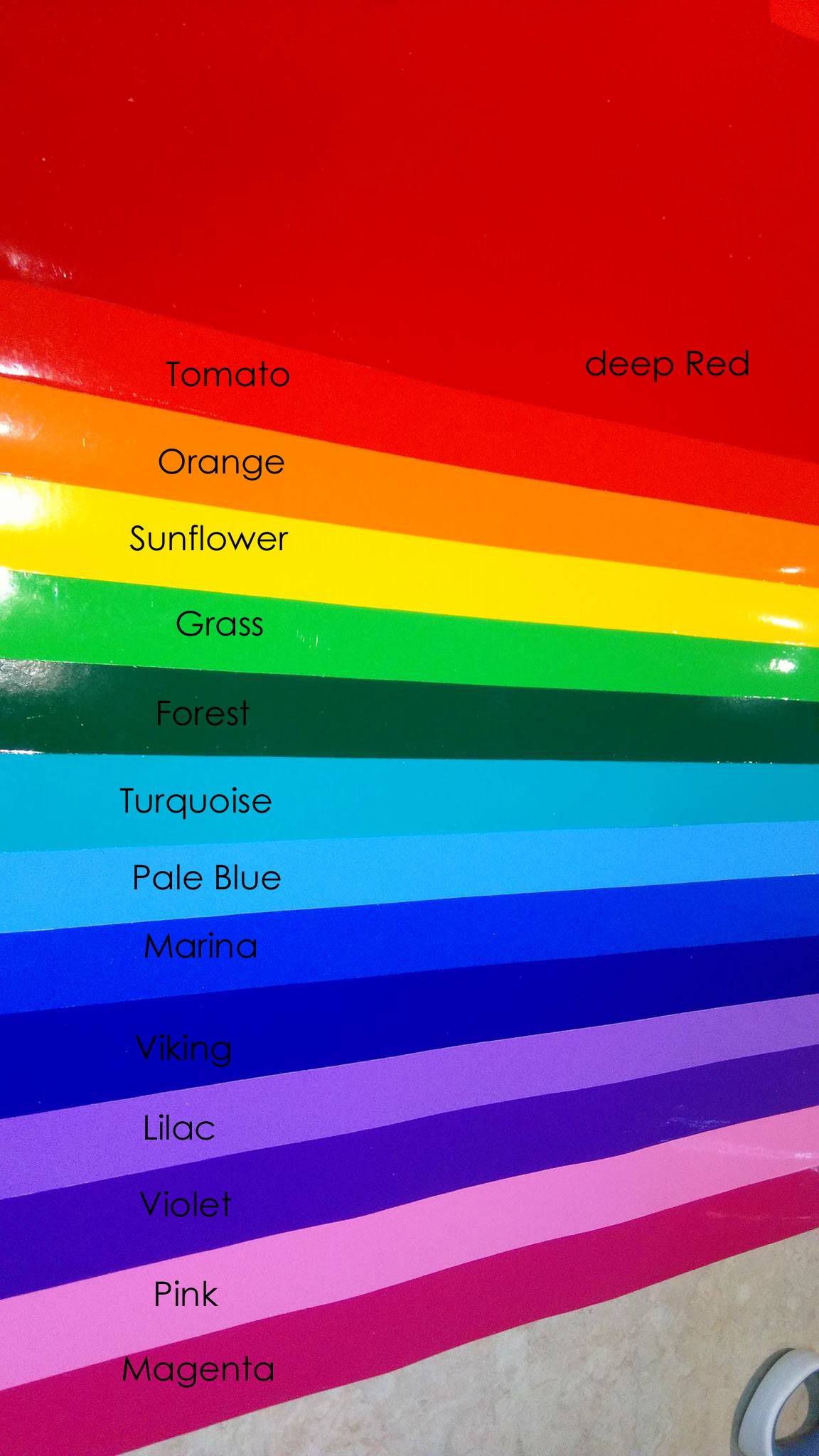 Car safety Hand sticker