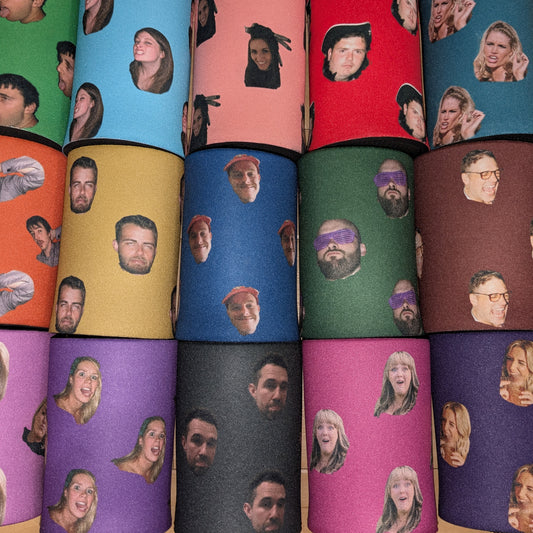 Stubby Holder - Faces