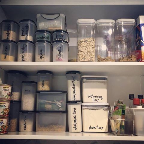 Pantry Label Pre-made set