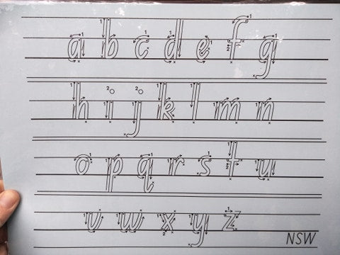 Reusable Alphabet Learning Set