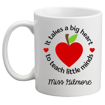 Teacher Mug - Takes a Big Heart