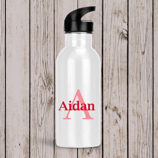 Monogram Drink Bottle Red