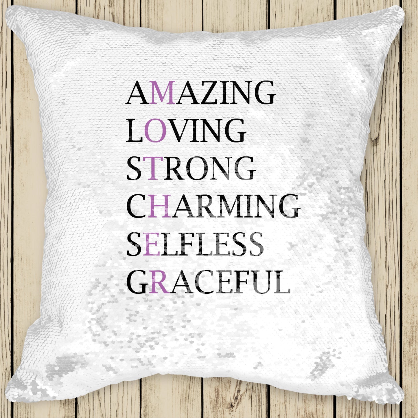 Sequin Cushion Cover - MOTHER