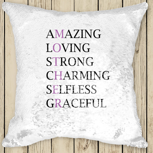 Sequin Cushion Cover - MOTHER