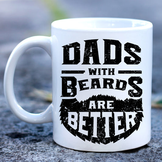 Mug - Dads with Beards Are Better