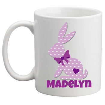 Colourful Easter Bunny Mug - Polymer