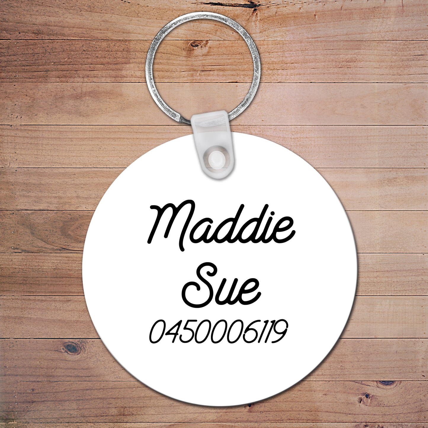 Ballerina Personalised Bag Tag