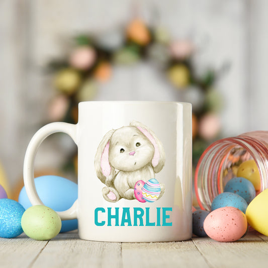 Easter Bunny with Eggs Mug