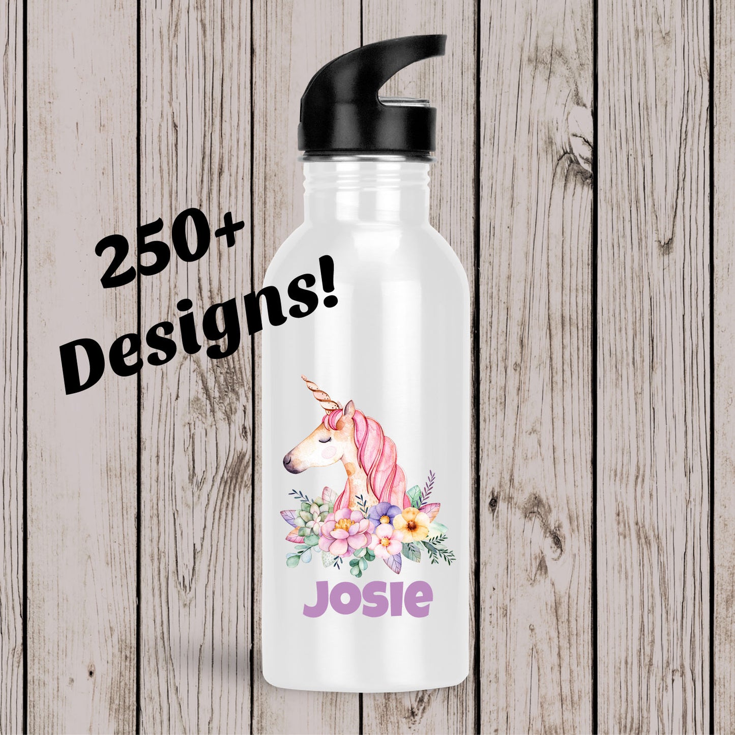 Personalised Drink Bottle- 250+ Designs!