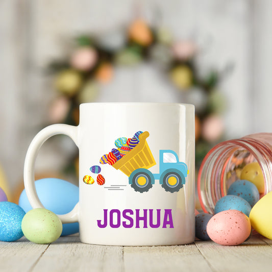 Easter Dumptruck Mug