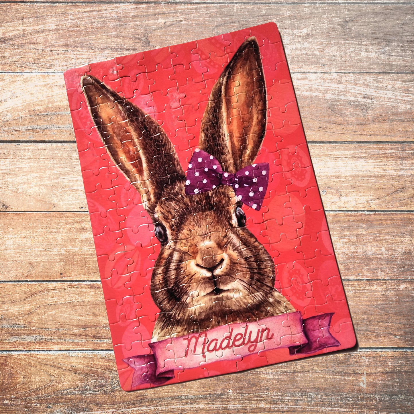 Easter Bunny Puzzle - other options available