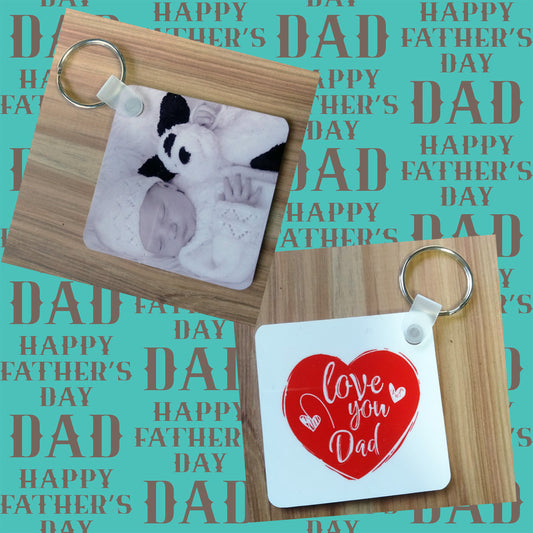 Photo Square Bag Tag