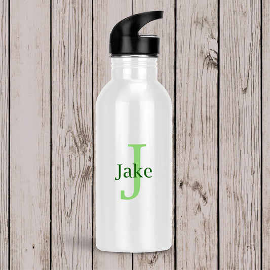 Monogram Drink Bottle Green