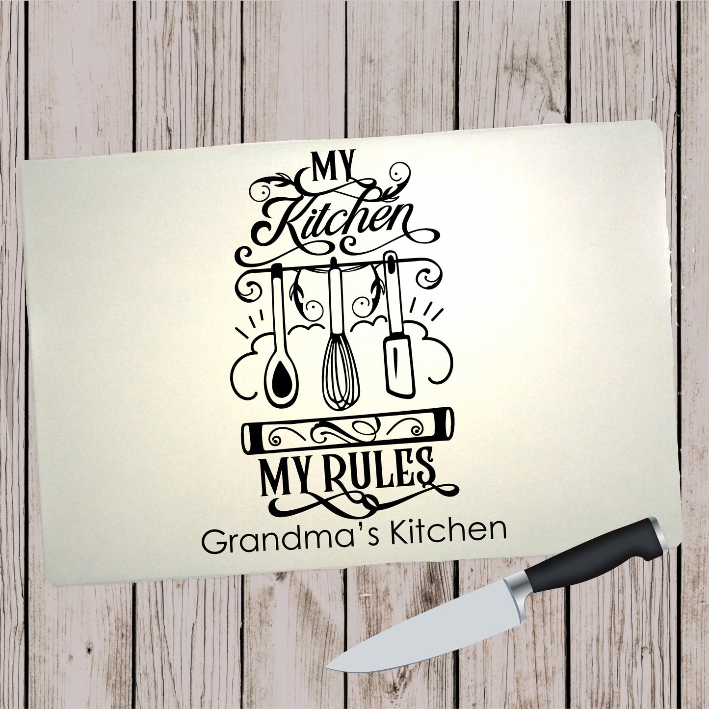 Glass Cutting Board - My Kitchen Rules