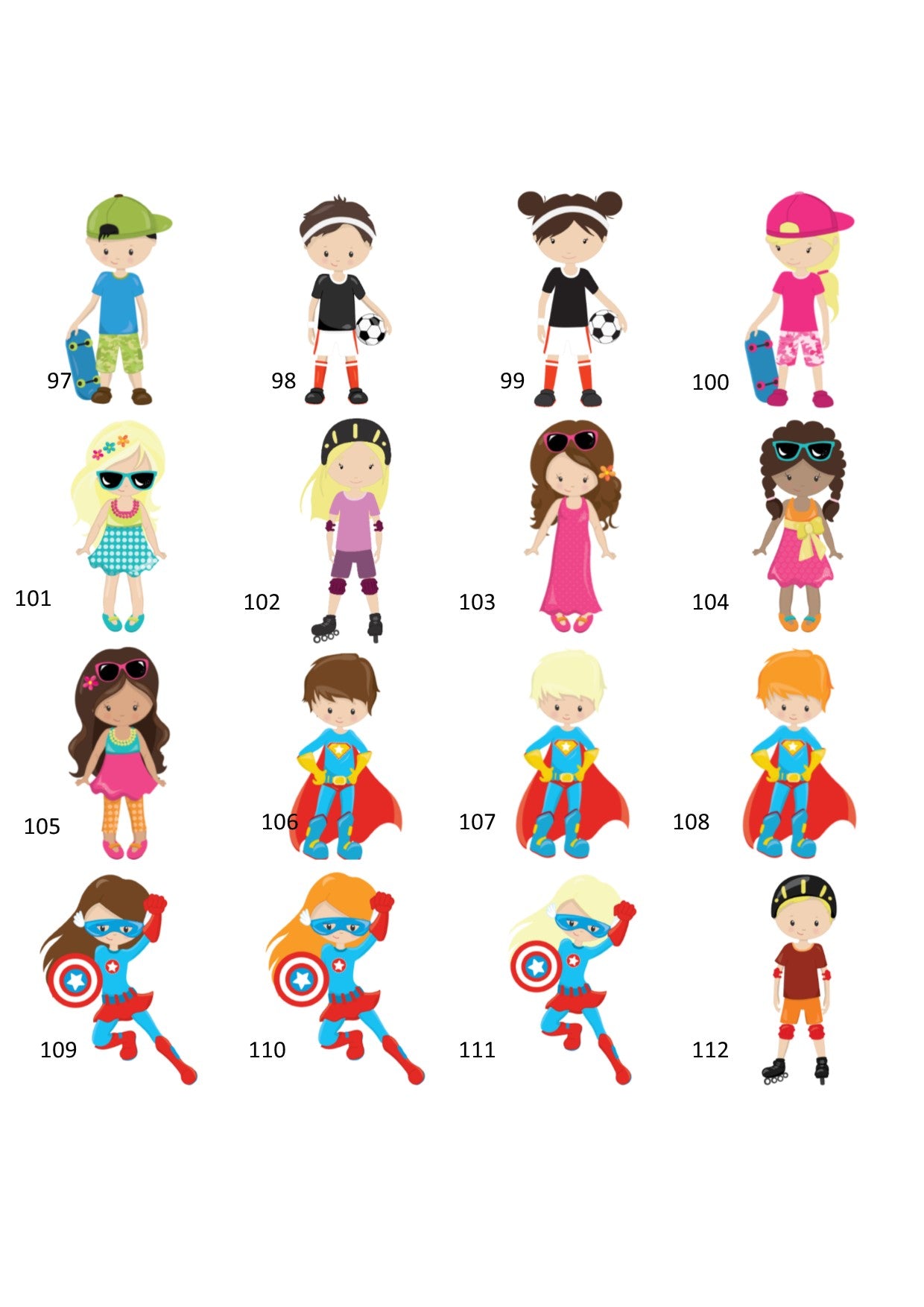 Personalised Bag Tags Plastic Round 6cm - 250+ Designs!